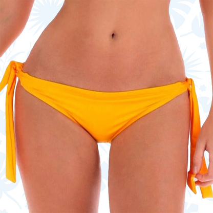 (BIKINI) AMARRES LISO AMARILLO MANGO WOMEN