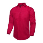 Camisa Roja Manga Larga para playa
