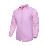 Camisa Rosa Manga Larga